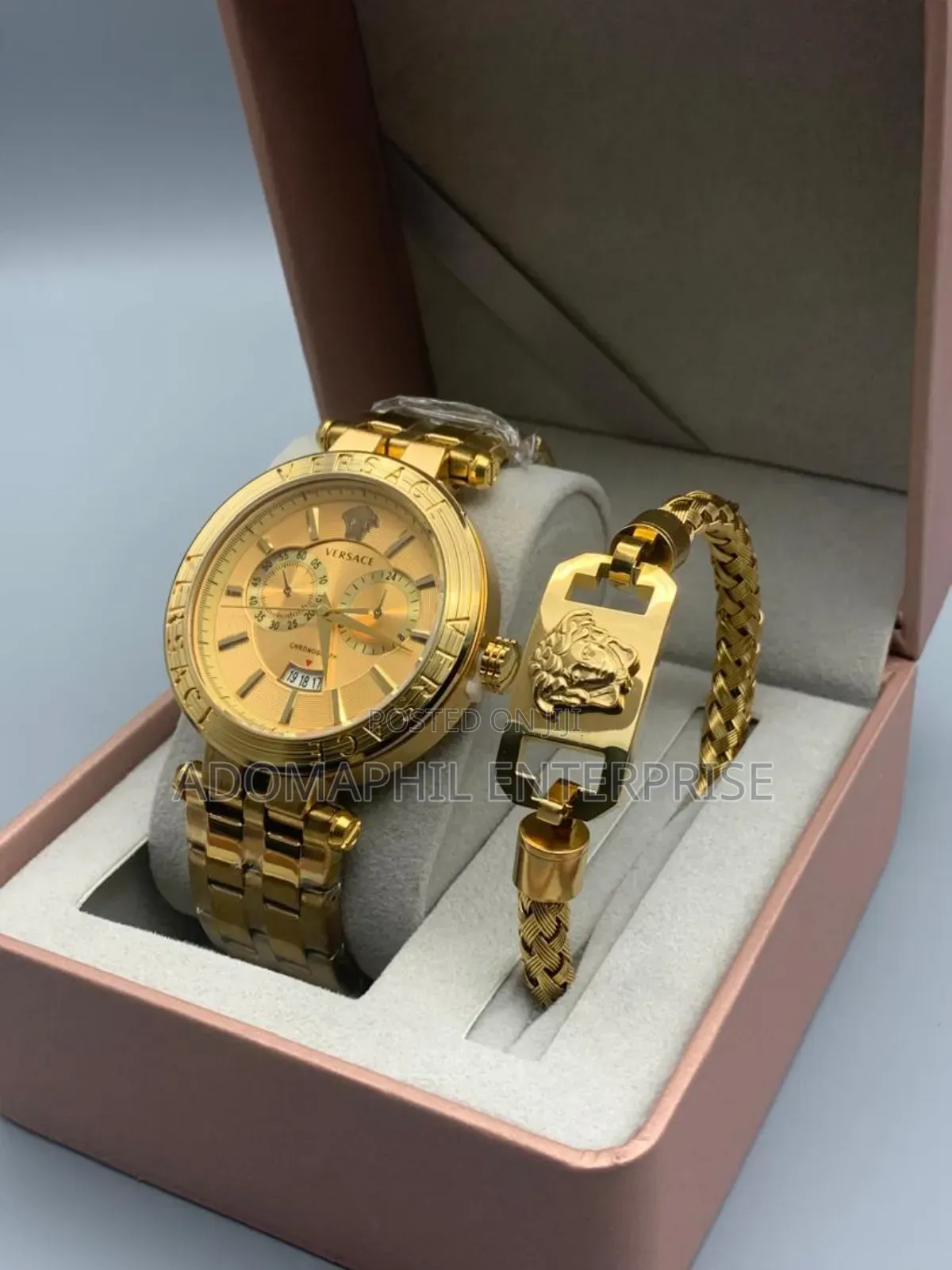 Versace Watch and Bracelet