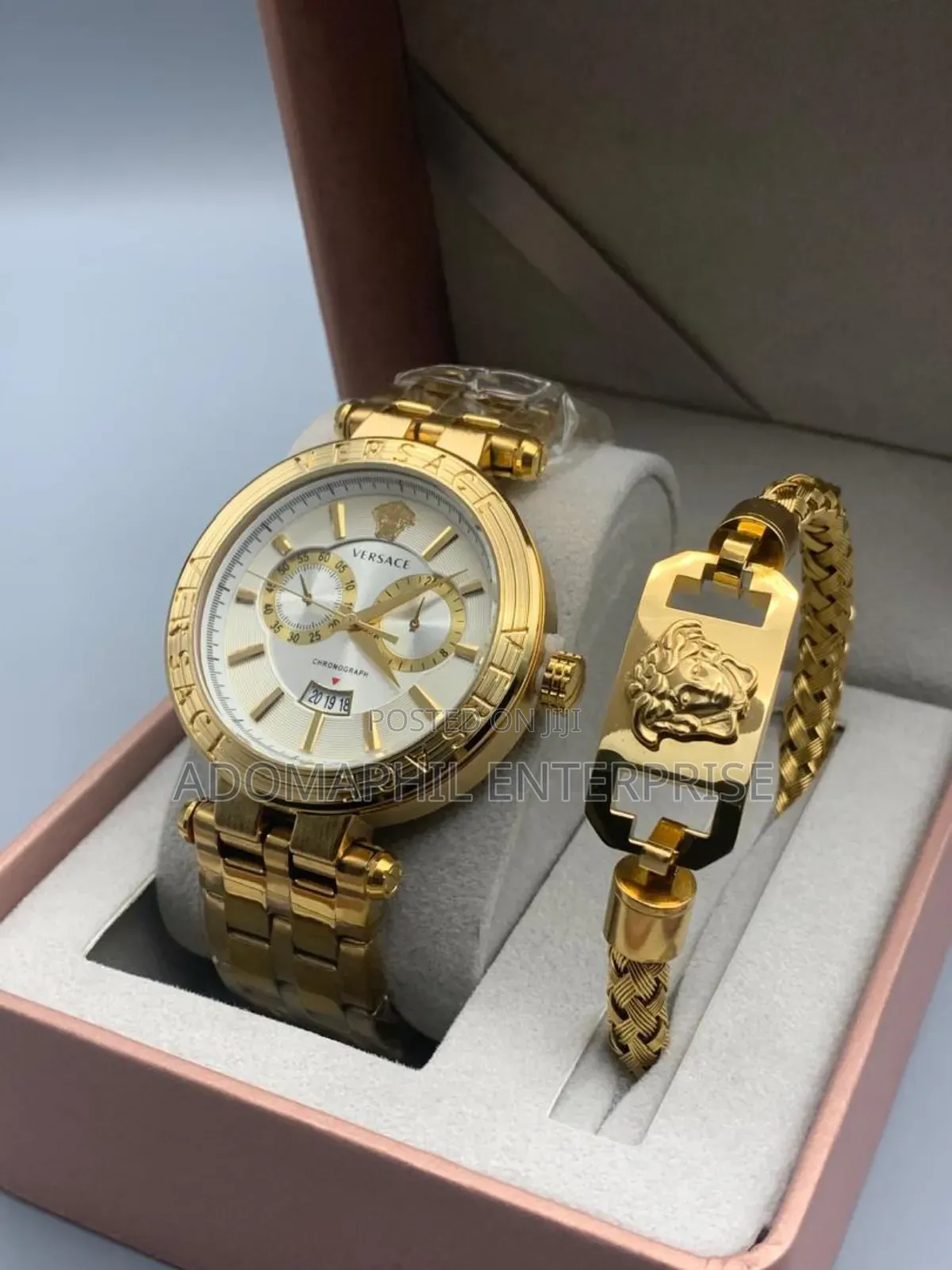 Versace Watch and Bracelet