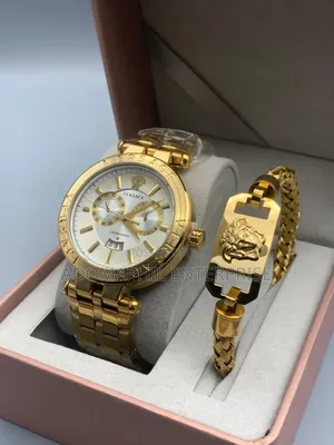 Versace Watch and Bracelet