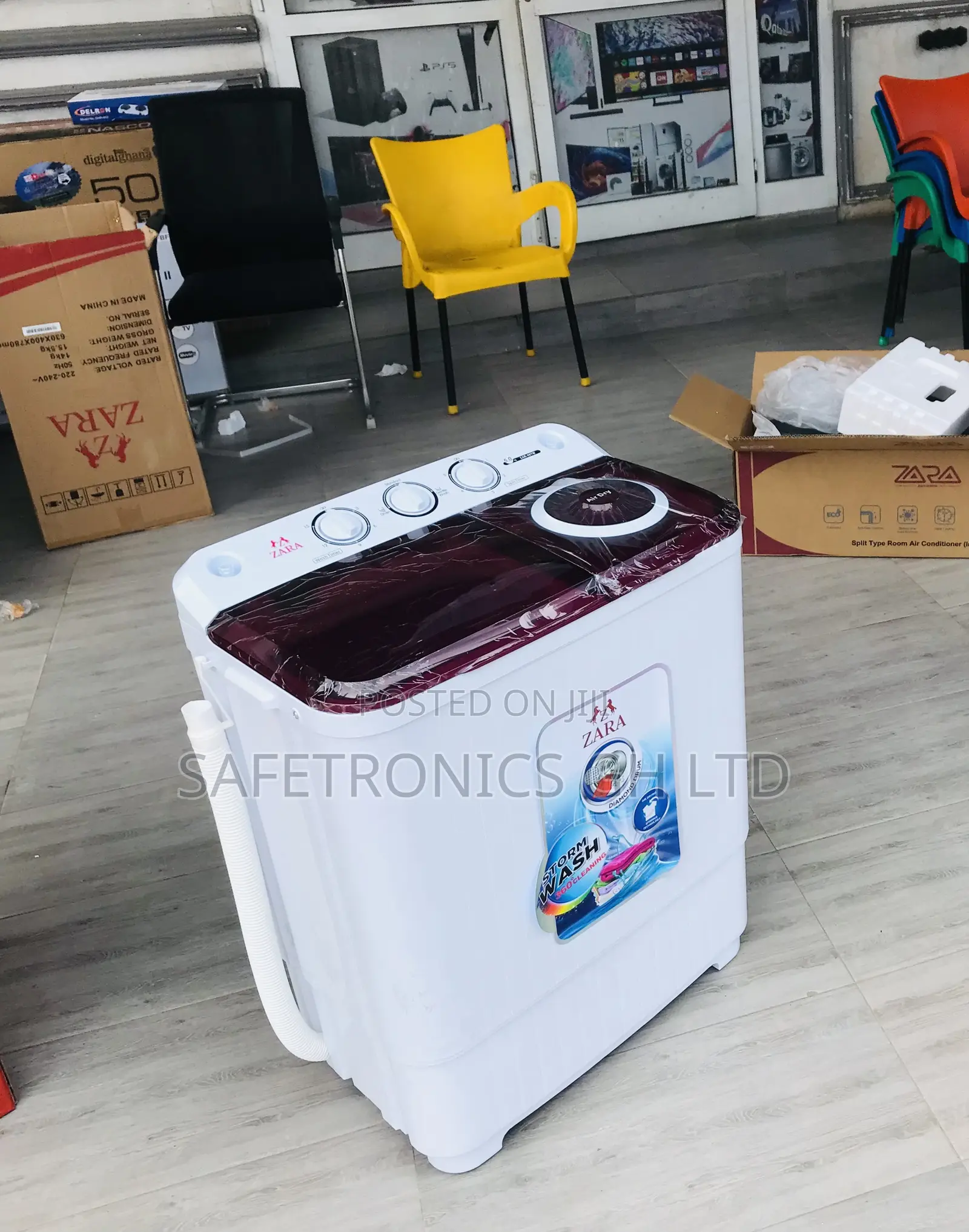 Elegant Topload Semiauto Twintub Zara 5kg Washer