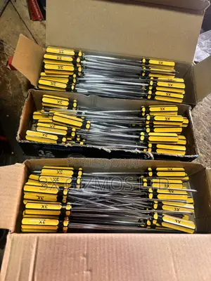 Yellow Black Slim Screwdriver.