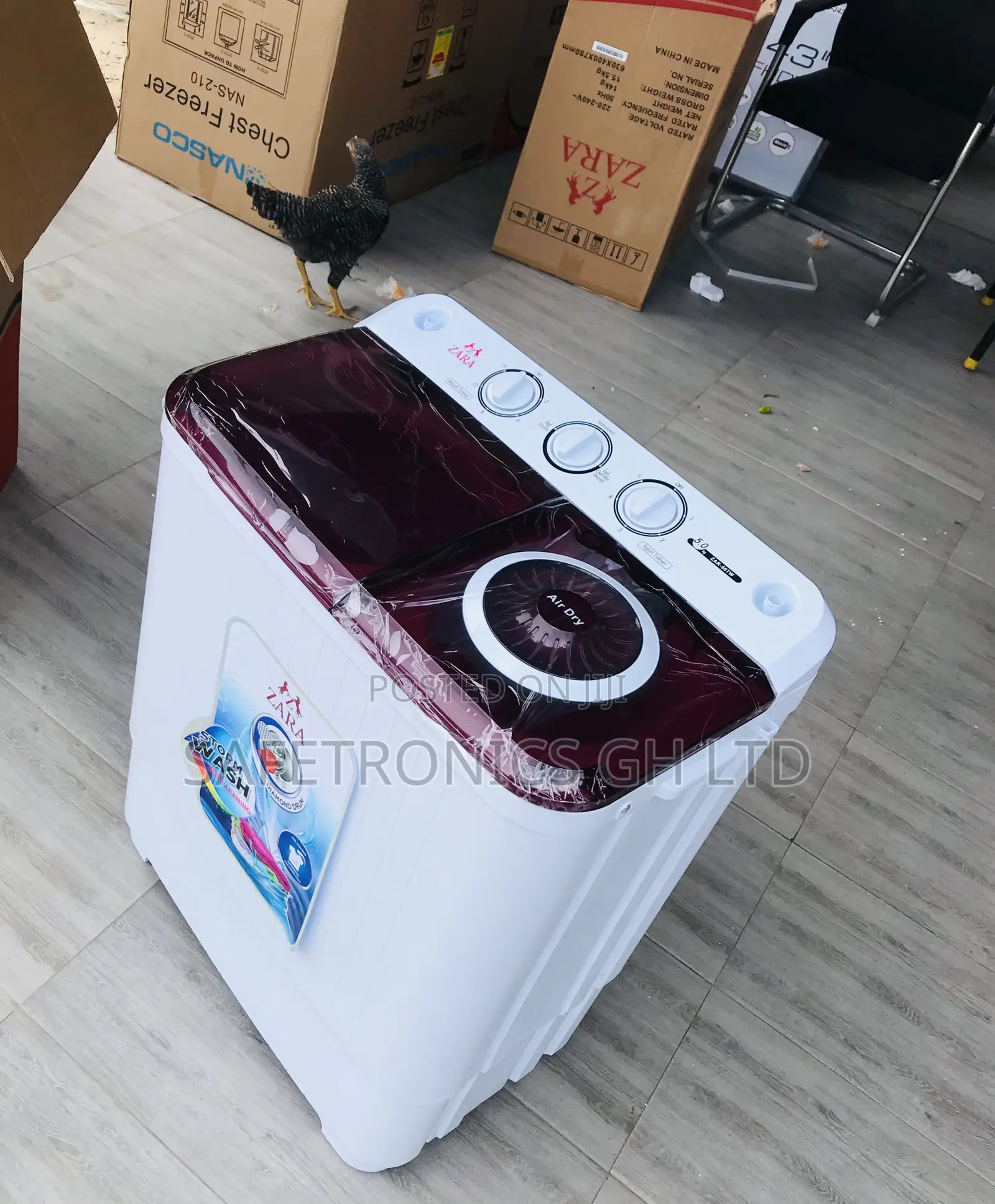 Adjustable Topload 5kg Twintub Semiauto Zara Washer