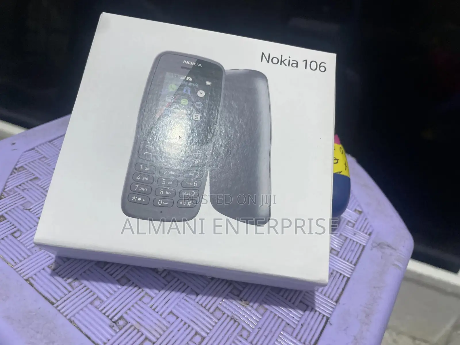 New Nokia 106 Black