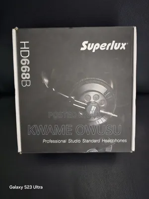 Superlux Hd668b Studio Headphone