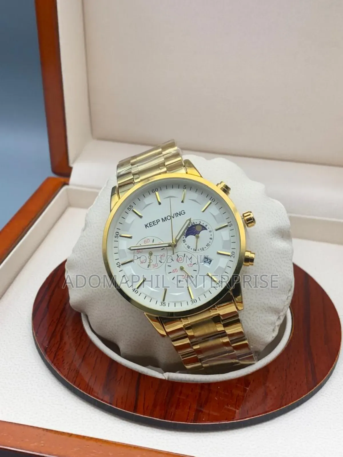 Chronograph Keep Moving Chain Watch