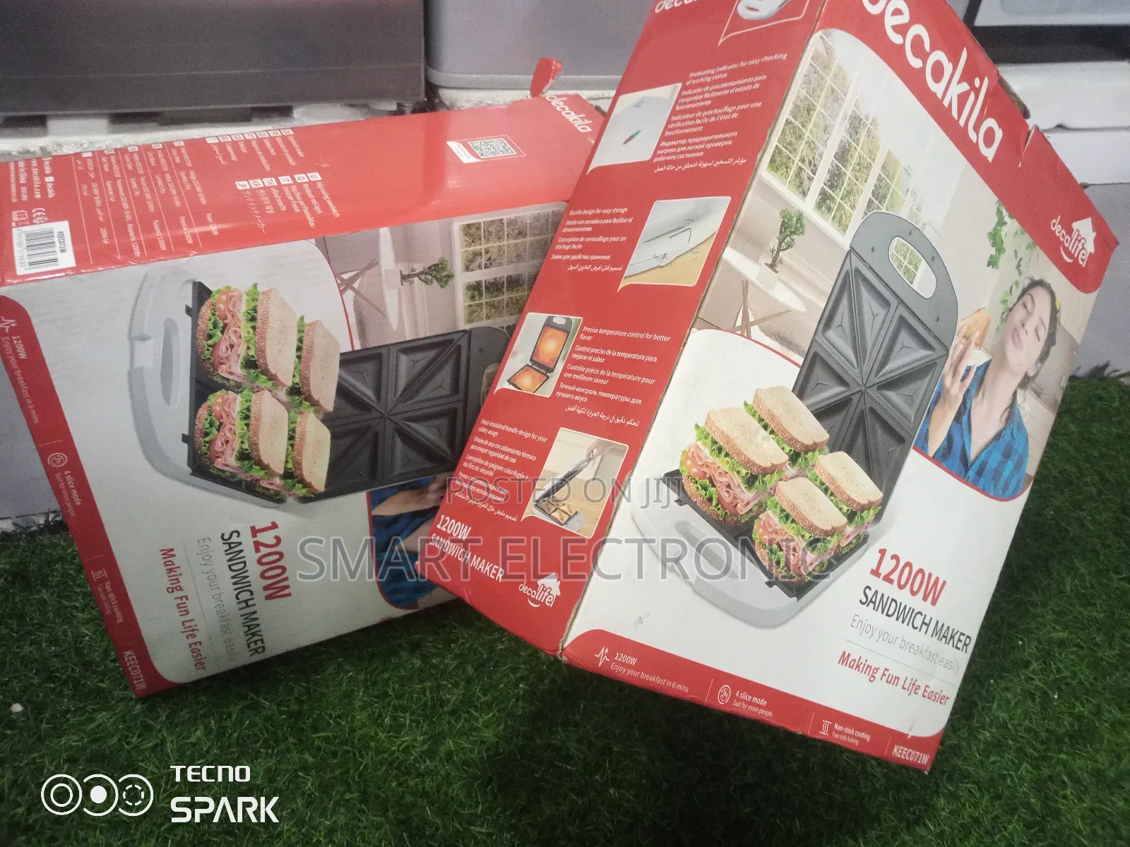 Top Rated Sandwich Maker Decakila 1200w Sandwich Maker
