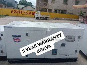 Smooth Power Flow 80kva Perkins Diesel Genset Push Start Uk