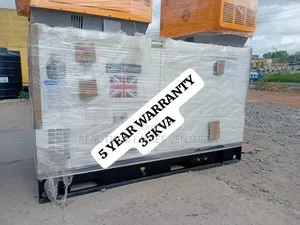 Smooth Power Flow 35kva Perkins Diesel Genset Push Start Uk