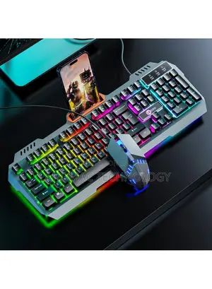 Lenovo Backlight Wired Gaming Mechanical Keyboard Mouse Set