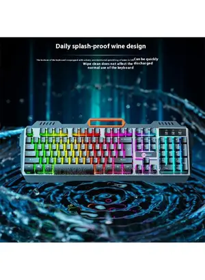 Lenovo Backlight Wired Gaming Mechanical Keyboard Mouse Set