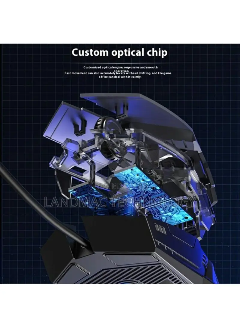 Lenovo Backlight Wired Gaming Mechanical Keyboard Mouse Set