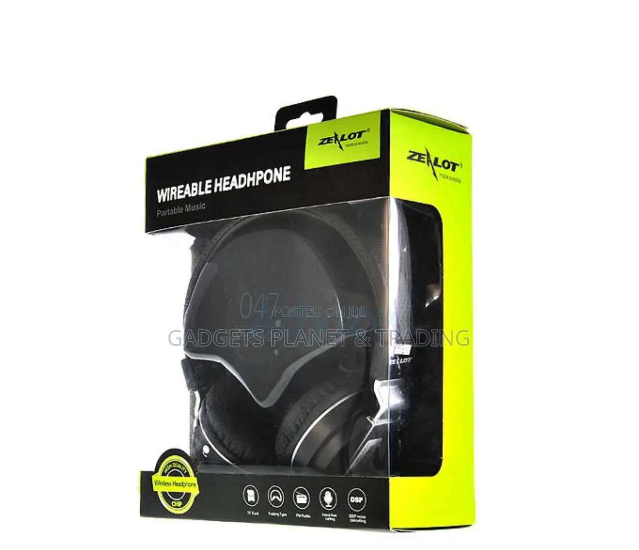 Zealot 047 Super Bass Bluetooth Wireless Headphone