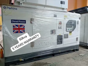 Long Battery Life 50kva Perkins Diesel Generator