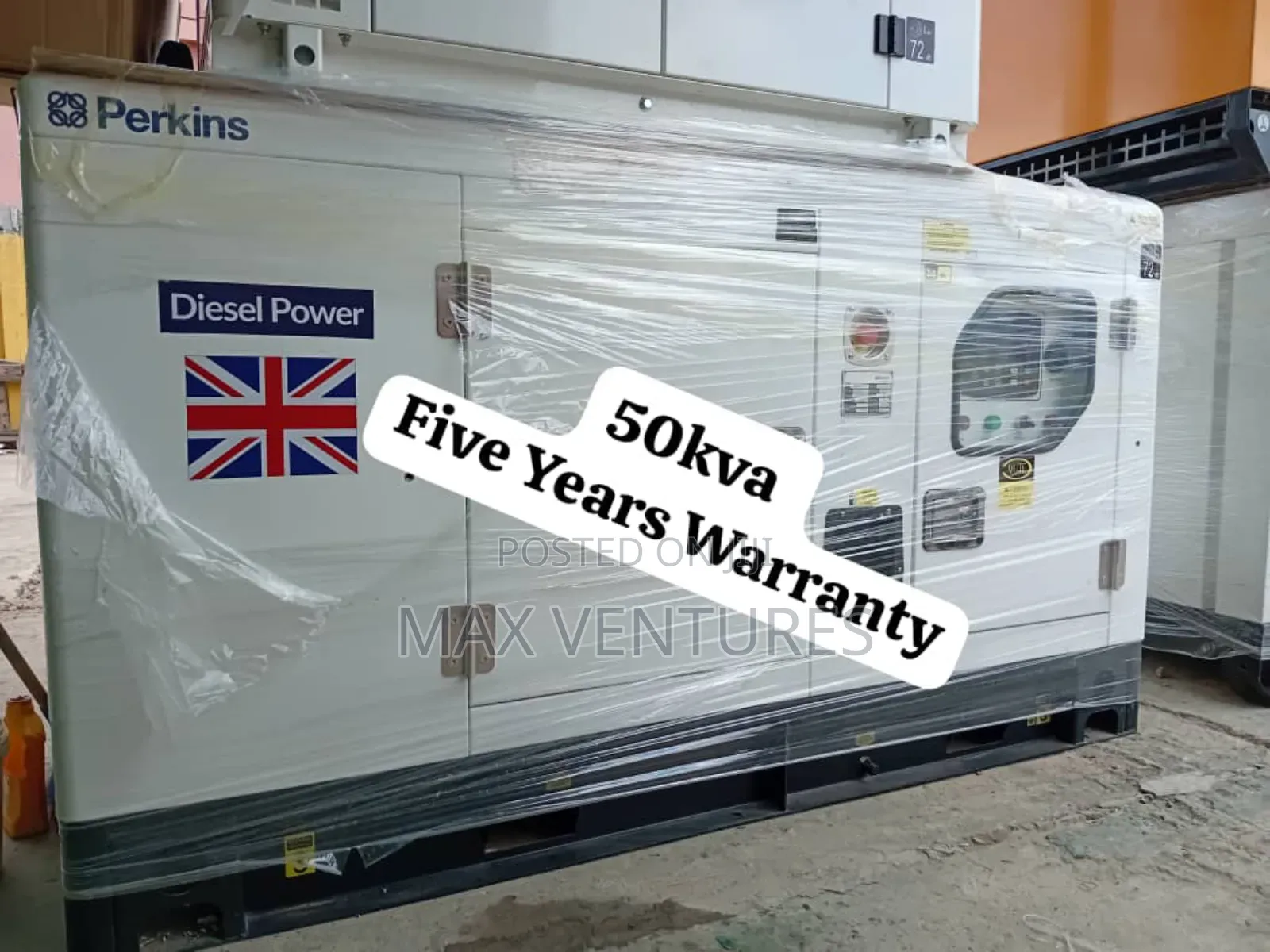 Robust 50kw Diesel Perkins Generator Advanced Super Silent