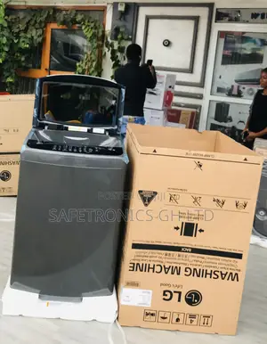 Long Lasting 16.0kg Topload Inverter Smart Lg Grey Washer