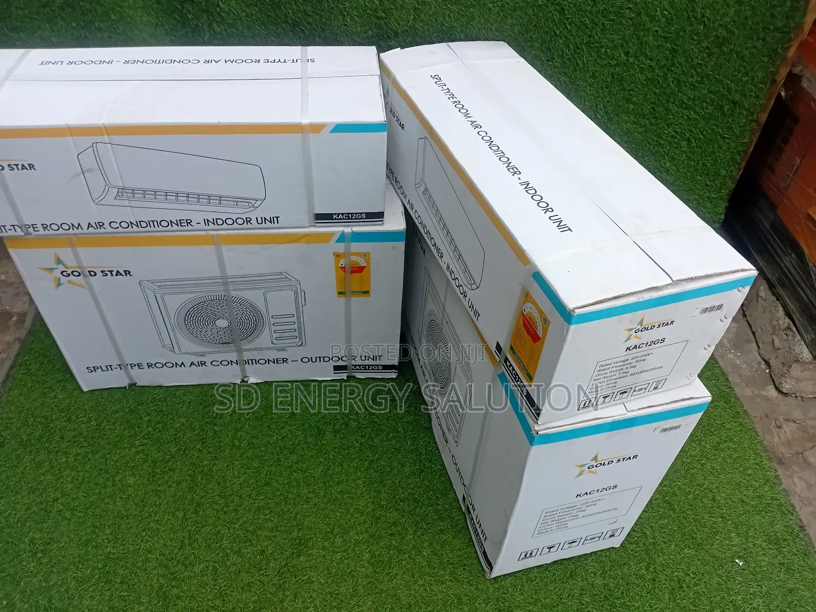 Energy Gold Star 1.5hp Split Air Conditioner System