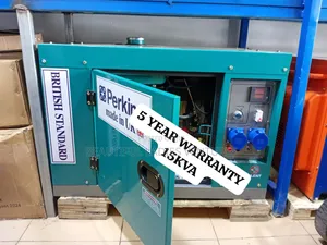 Smooth Power Flow 15kva Perkins Diesel Genset Key Start Uk