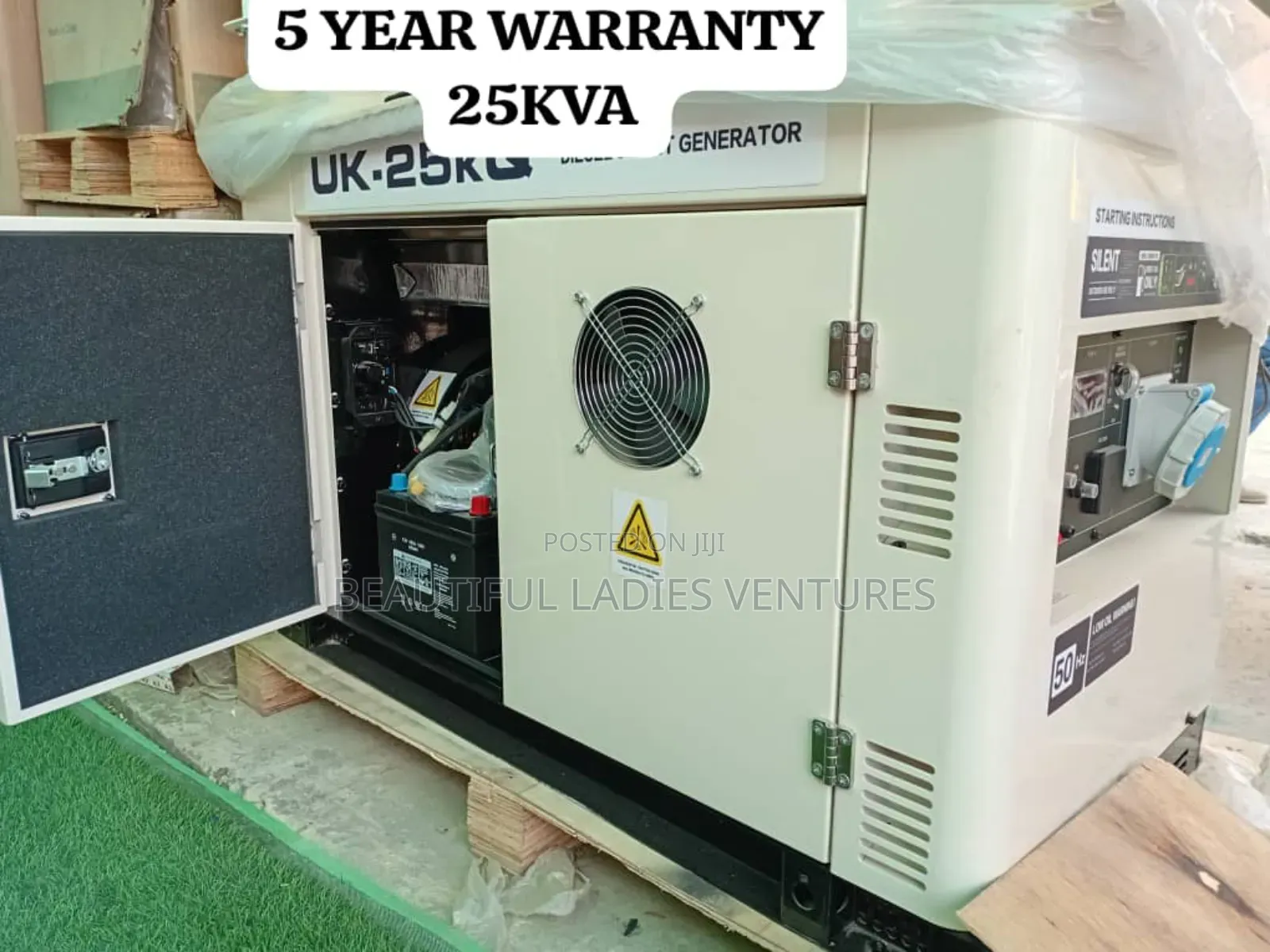Uk-D 25kva Diesel Generator Effortless Operation 25kva