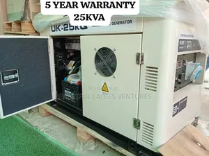 Uk-D 25kva Diesel Generator Effortless Operation 25kva