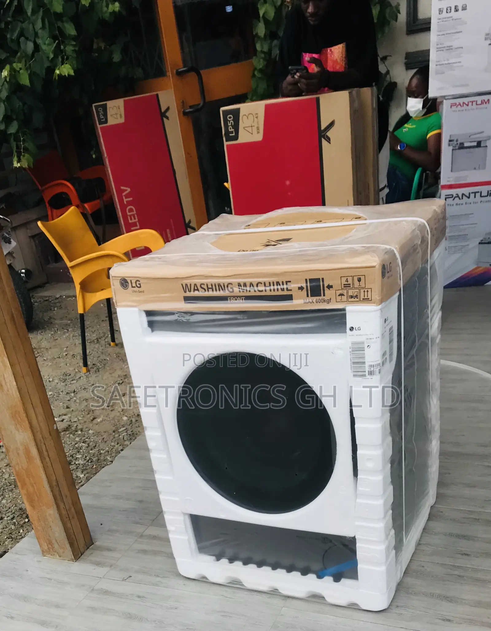 Original Premium 8kg Frontload Lg Washingmachine Washer