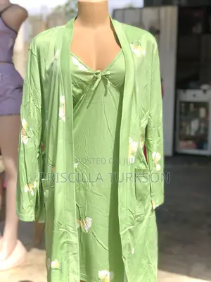 Plain Design Gown for Ladies