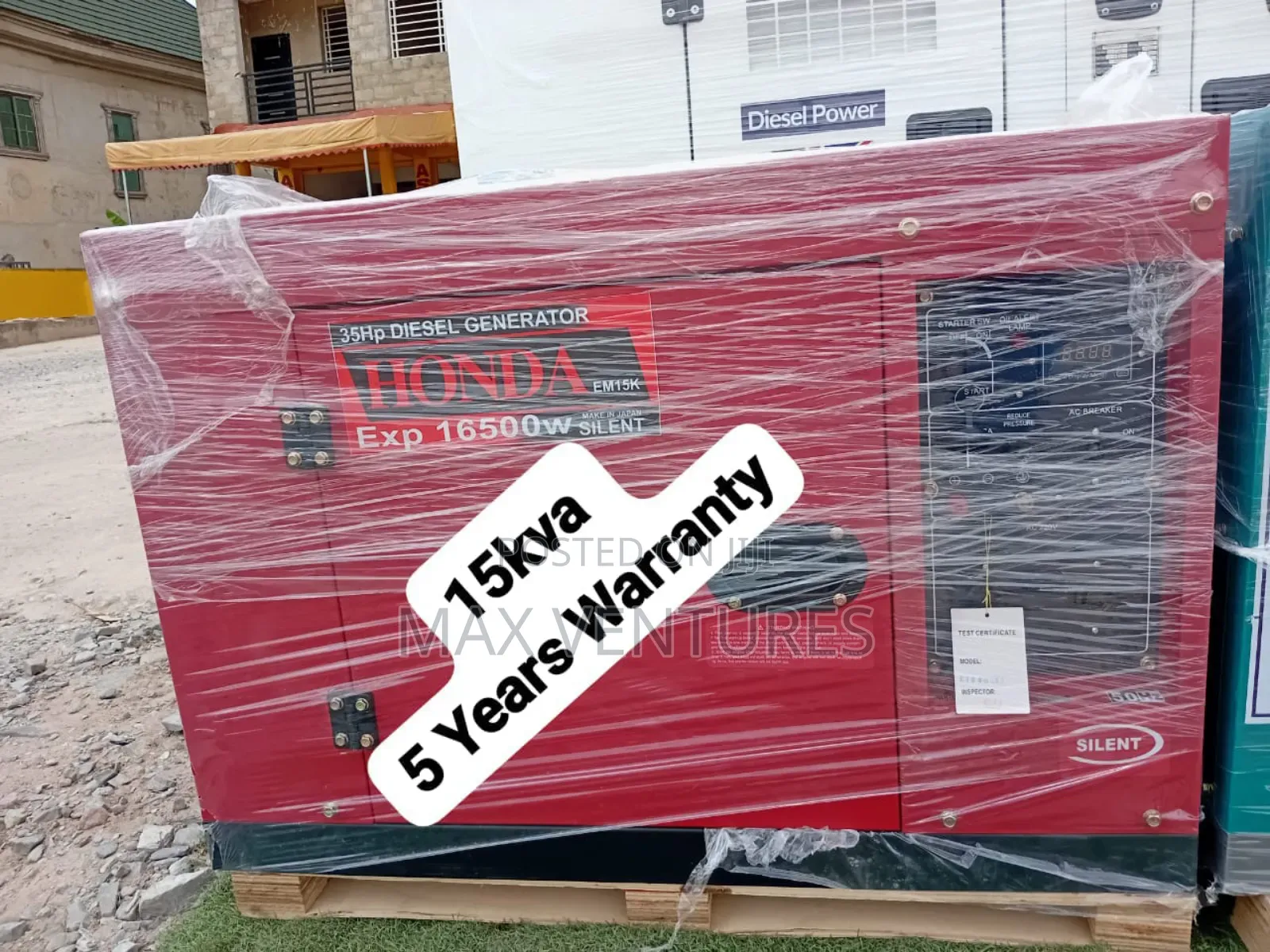 Heavy Duty Use Honda 15kva Diesel Generator