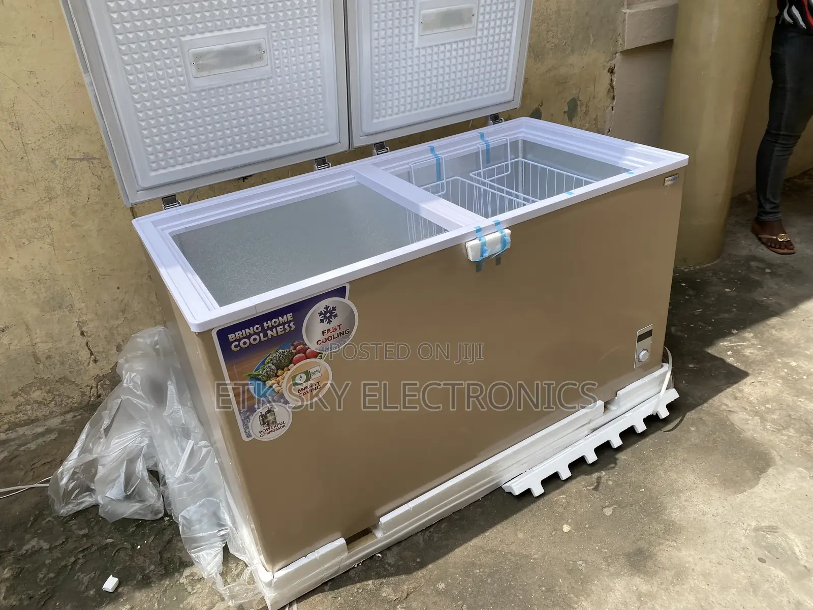 Latter Day Nasco 425liters Double Door Chest Freezer