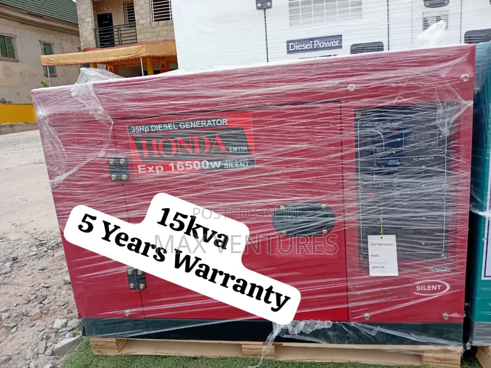 Compact Design Honda 15kva Diesel Generator