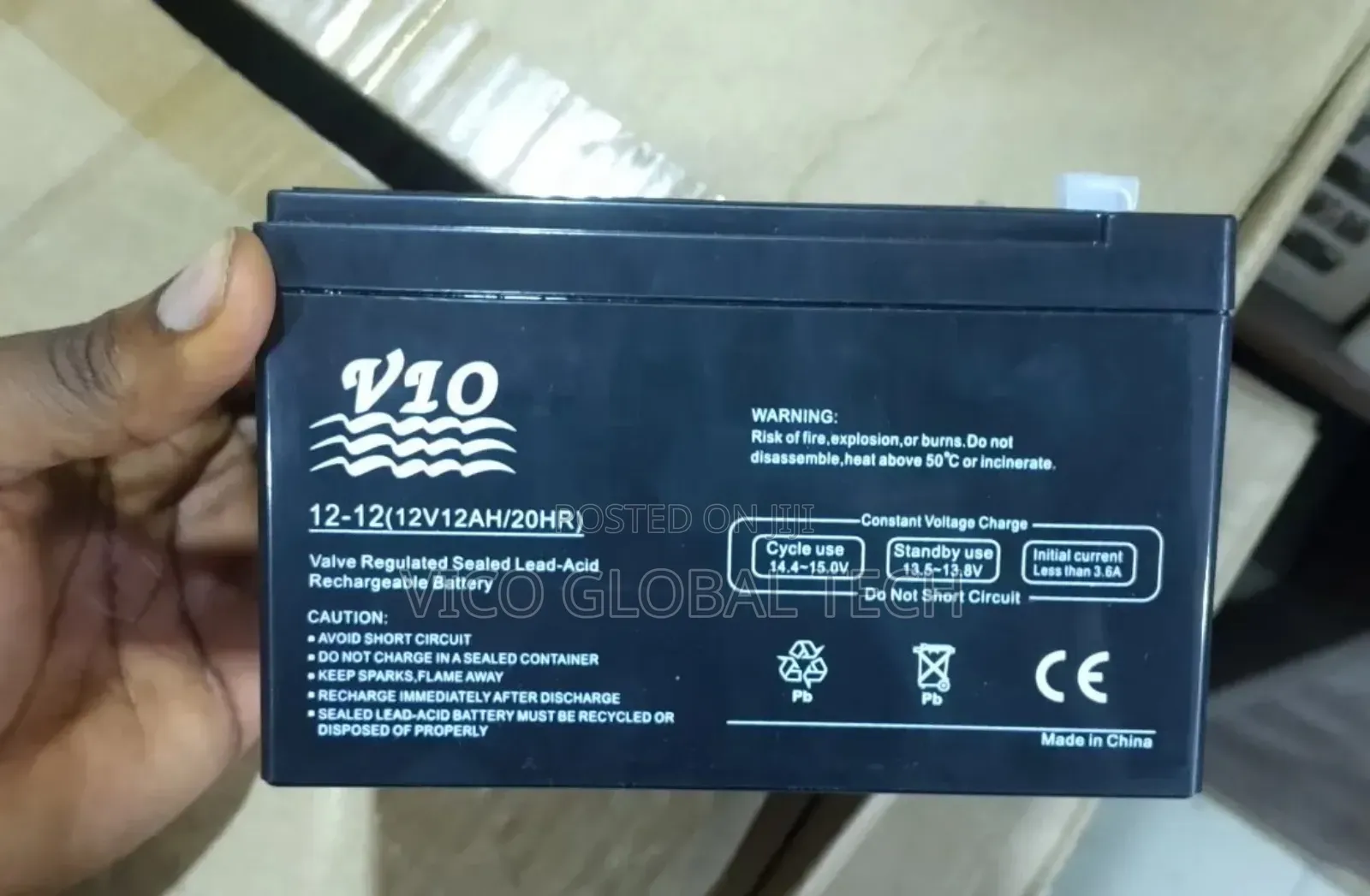 12v12ah Ups Battery Vio