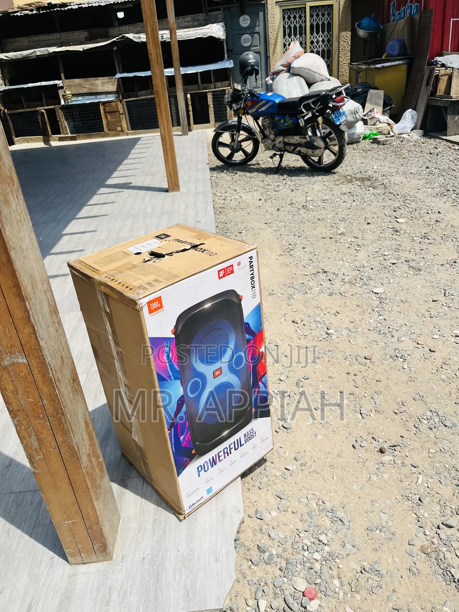 Premium Reliable JBL Partybox 110(Black)Audio Speaker.