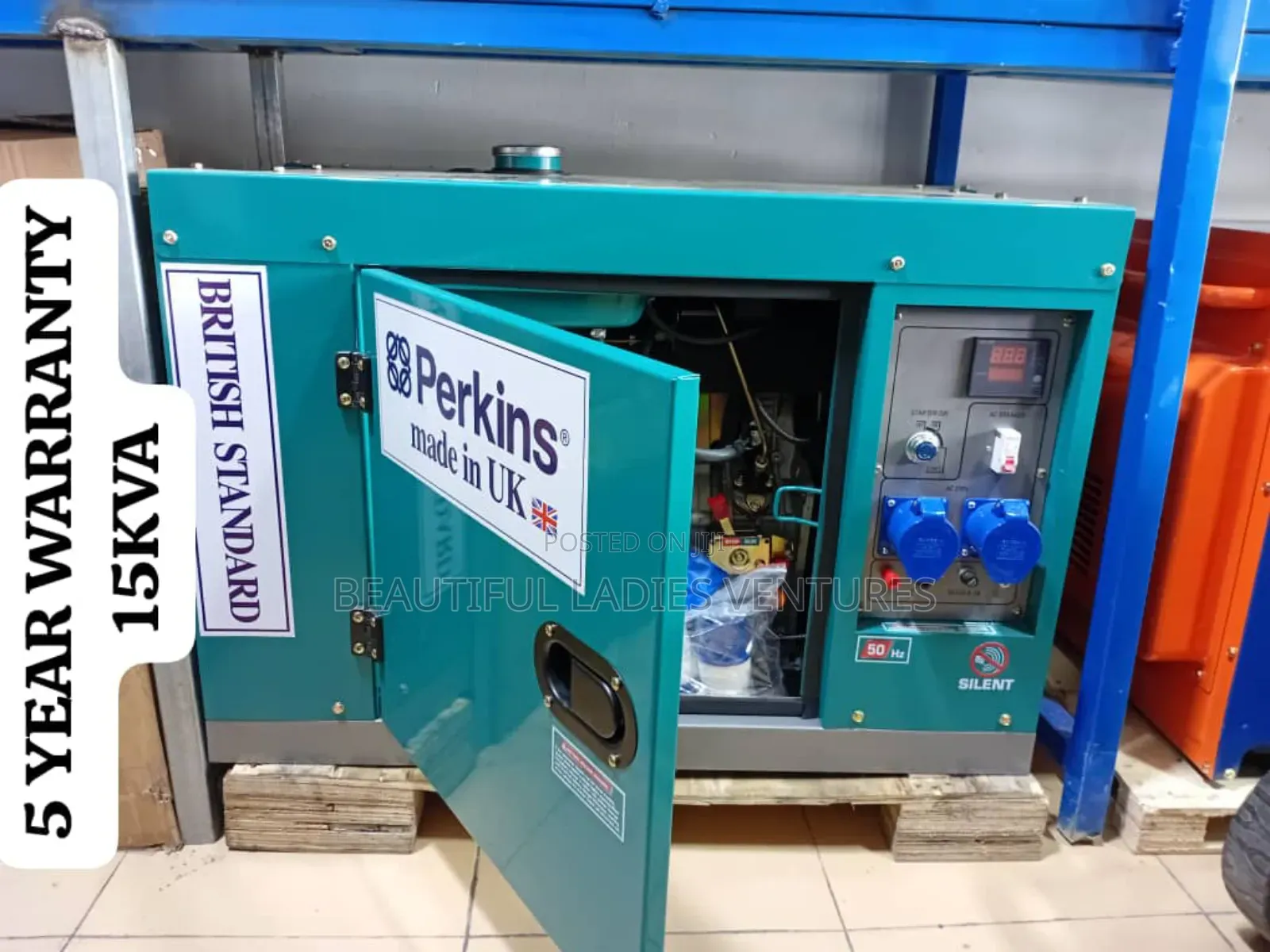 Easygoing Operation 15kva Perkins Diesel Genset 15kva Diesel