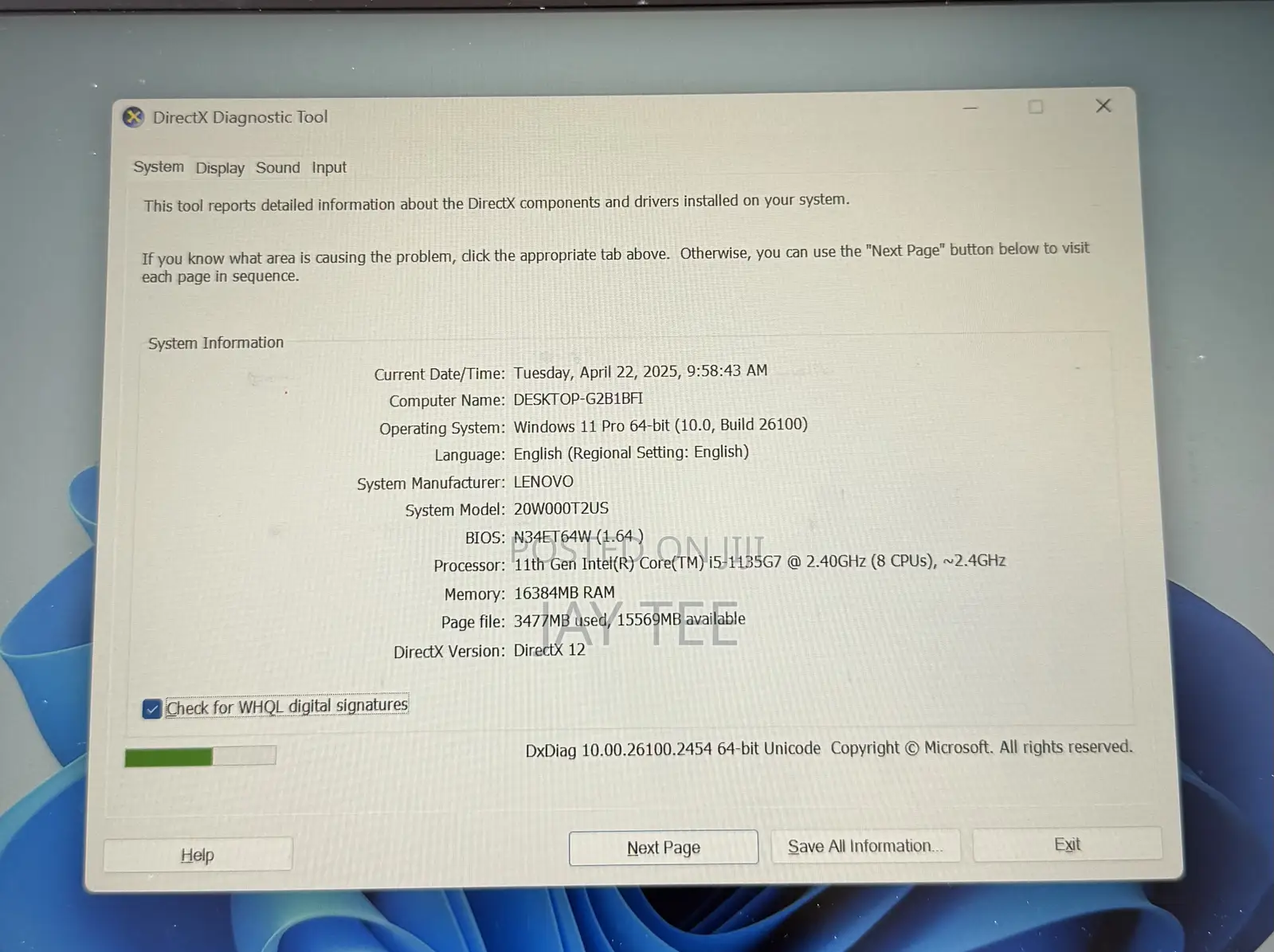 Laptop Lenovo ThinkPad T14 16GB Intel Core I5 SSD 256GB