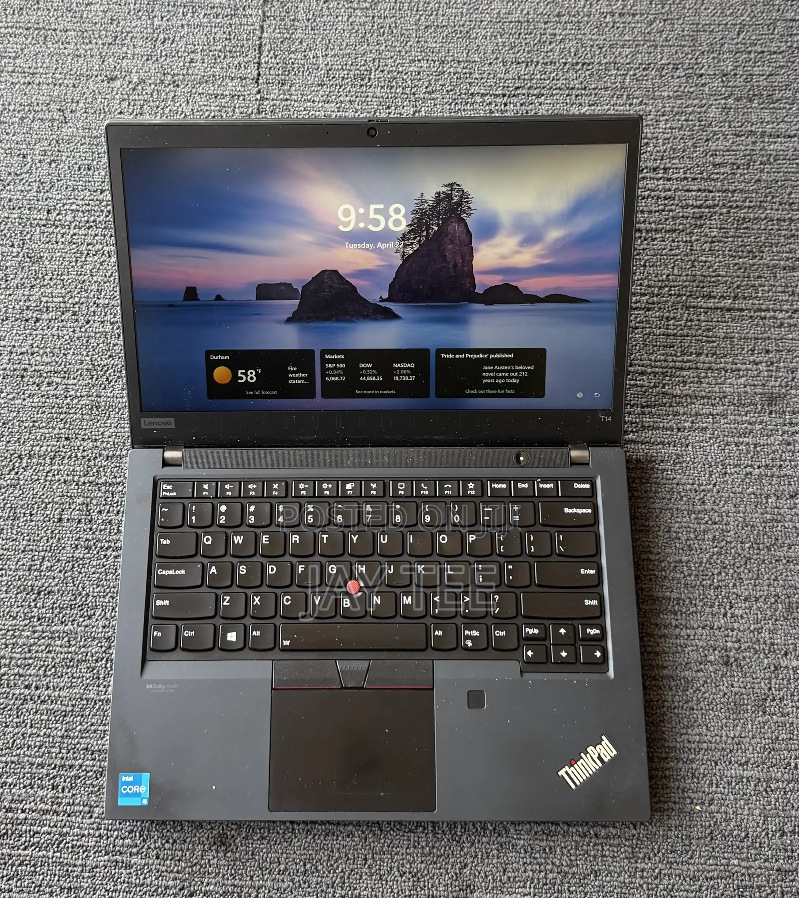 Laptop Lenovo ThinkPad T14 16GB Intel Core I5 SSD 256GB