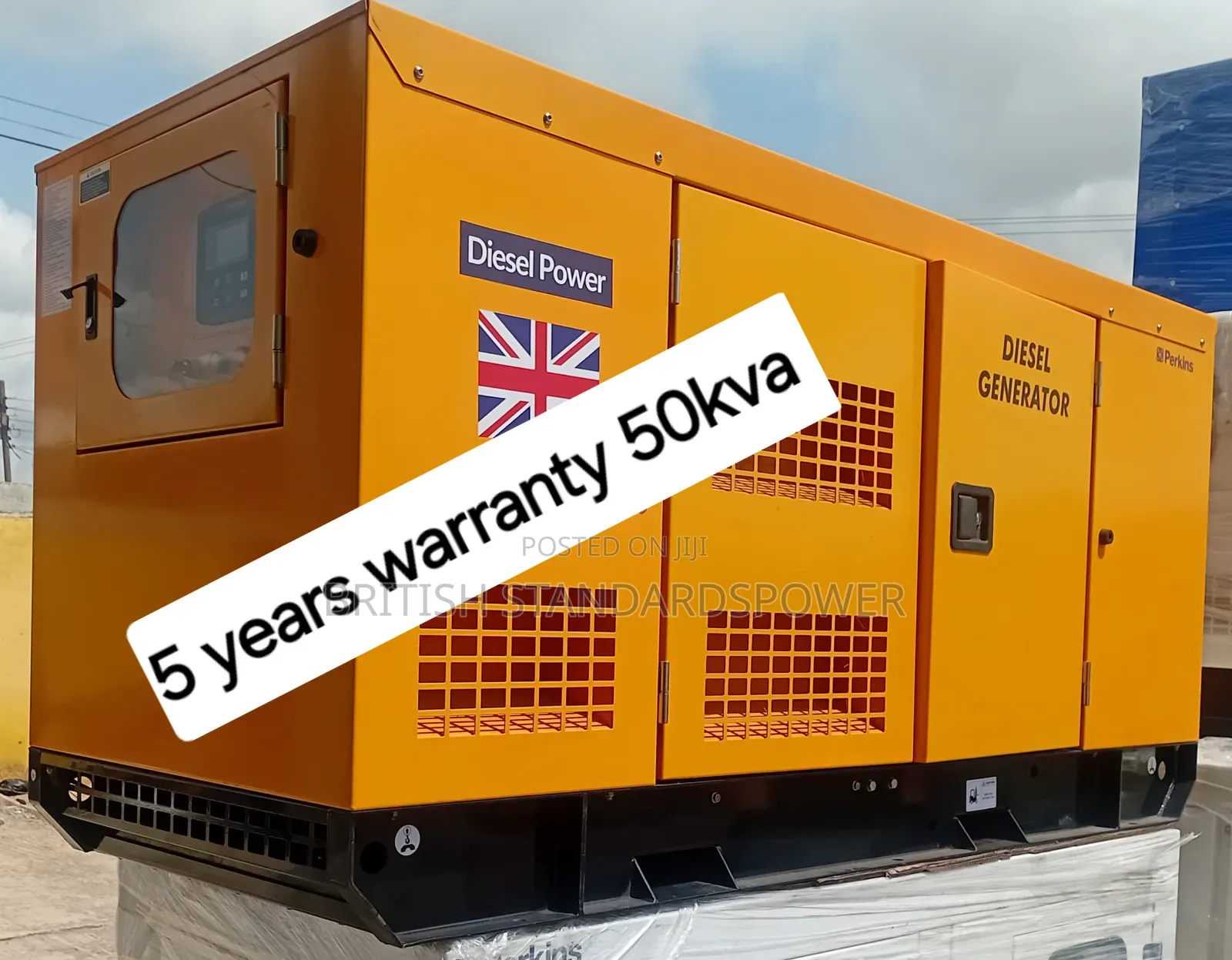 British Standard Quality 50kva Silent Diesel Generator