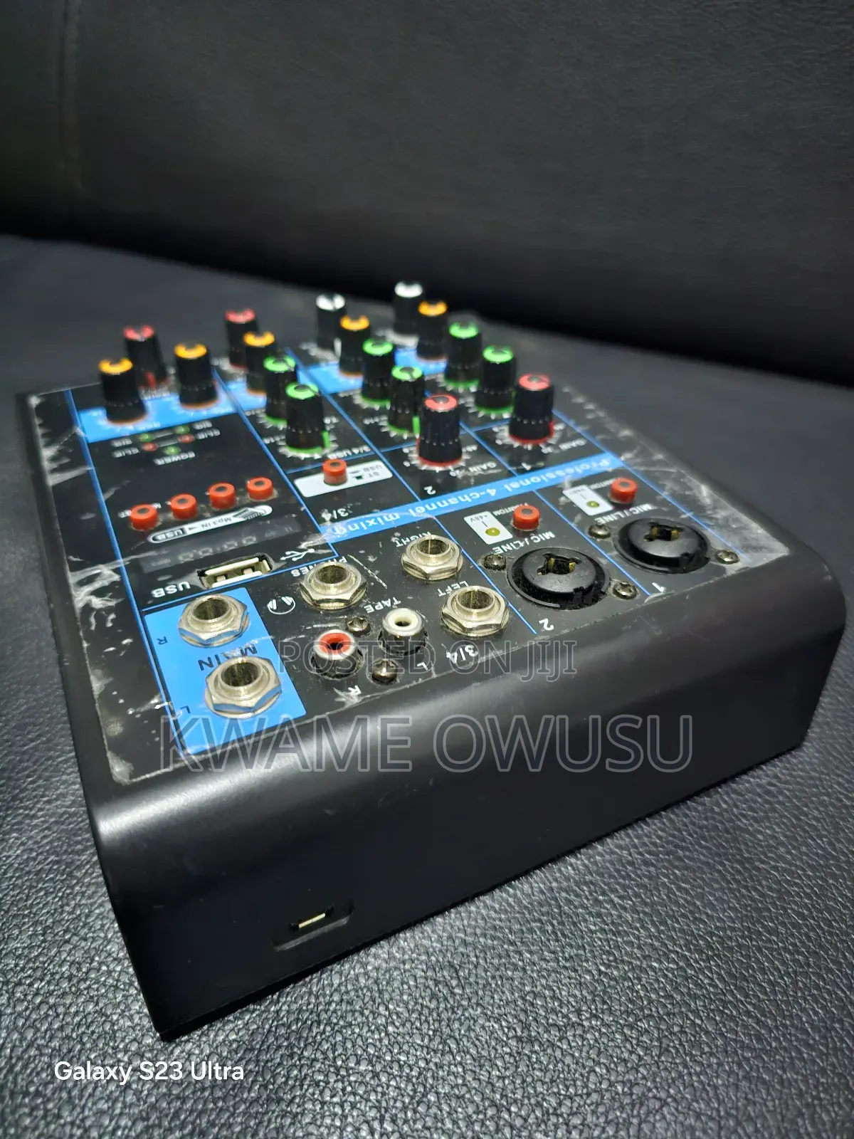 Professional 4 Channel Mixer
