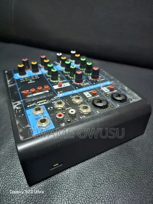 Professional 4 Channel Mixer