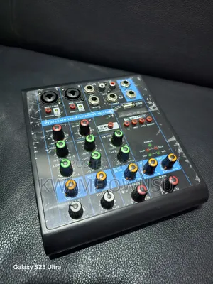 Professional 4 Channel Mixer