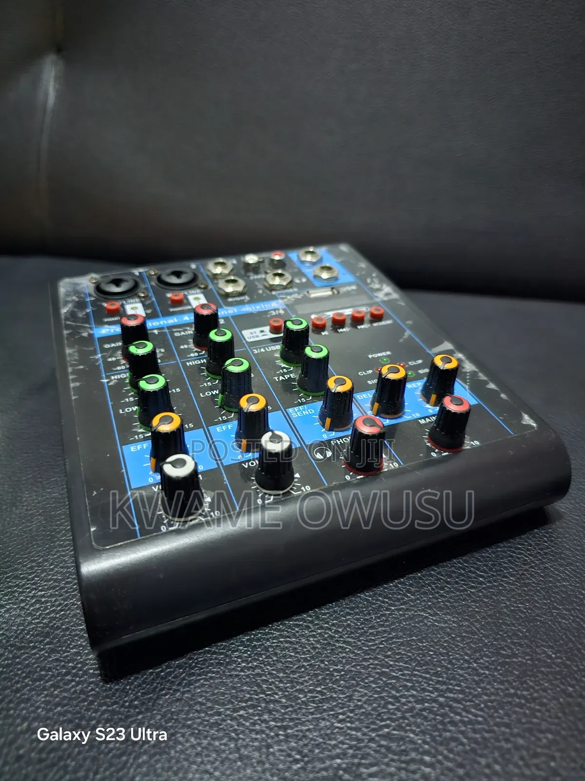 Professional 4 Channel Mixer