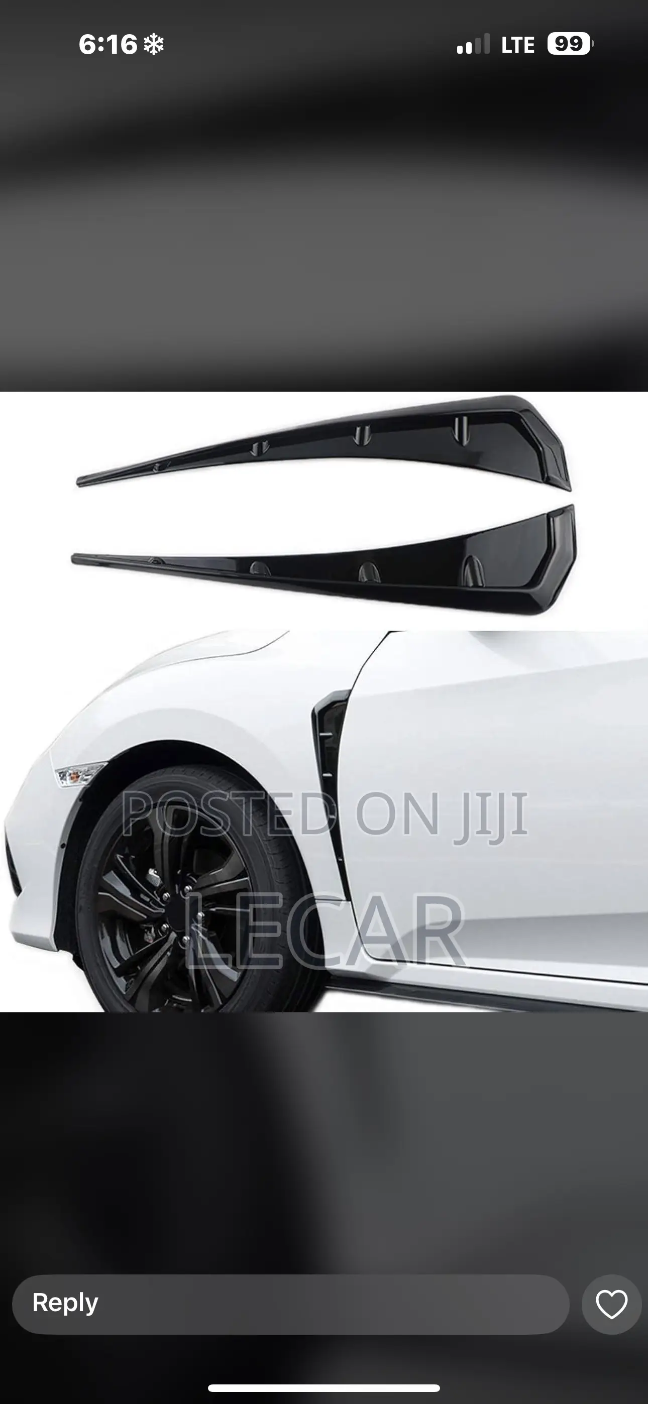 Car Side Vent