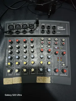 Folio Notepad Audio Mixer