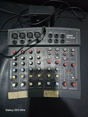 Folio Notepad Audio Mixer