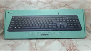 Corded Logitech Keyboard. (Black)