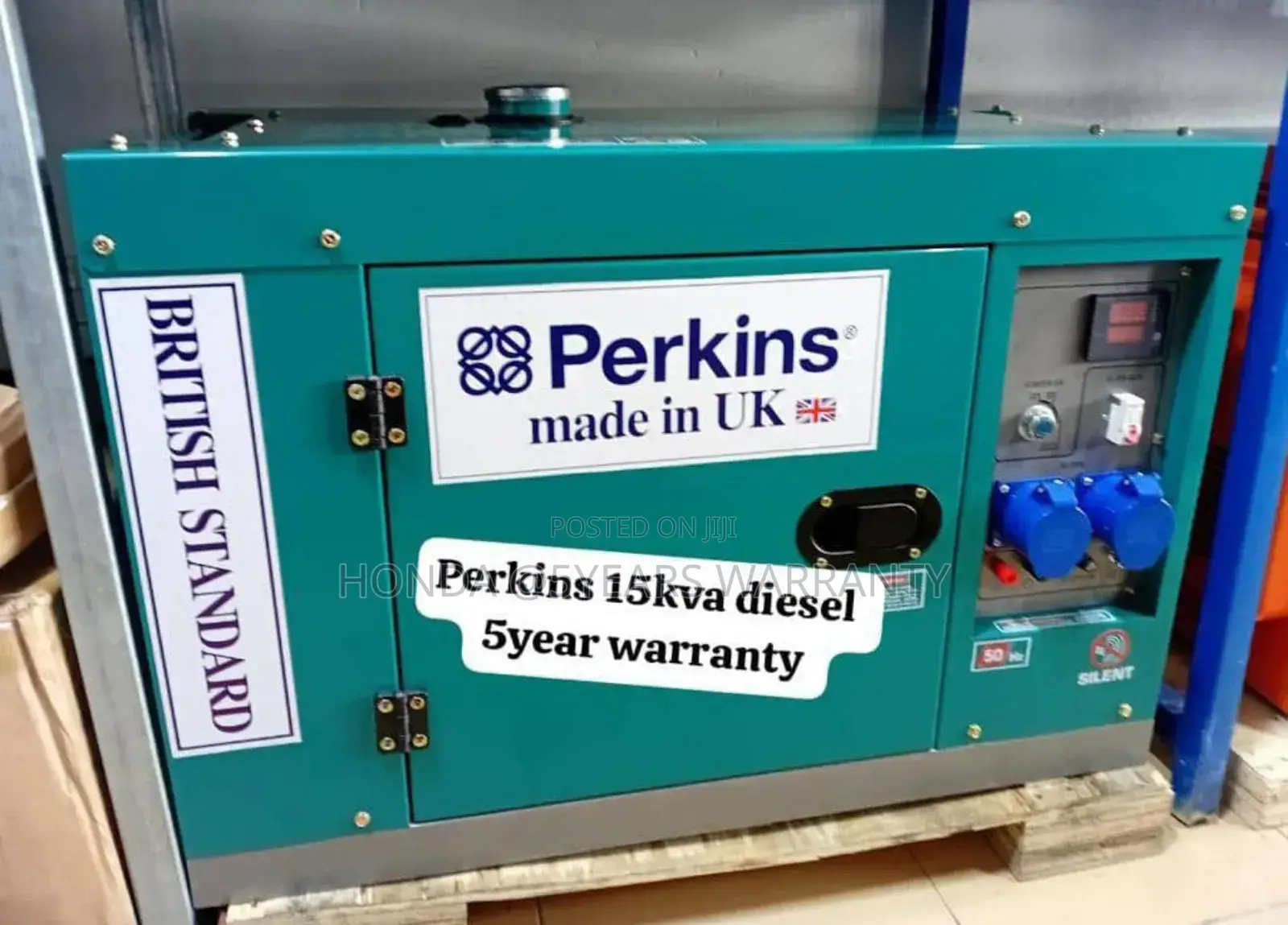 The Power Partnership 15kva 16500wat Perkins Generator 15kva
