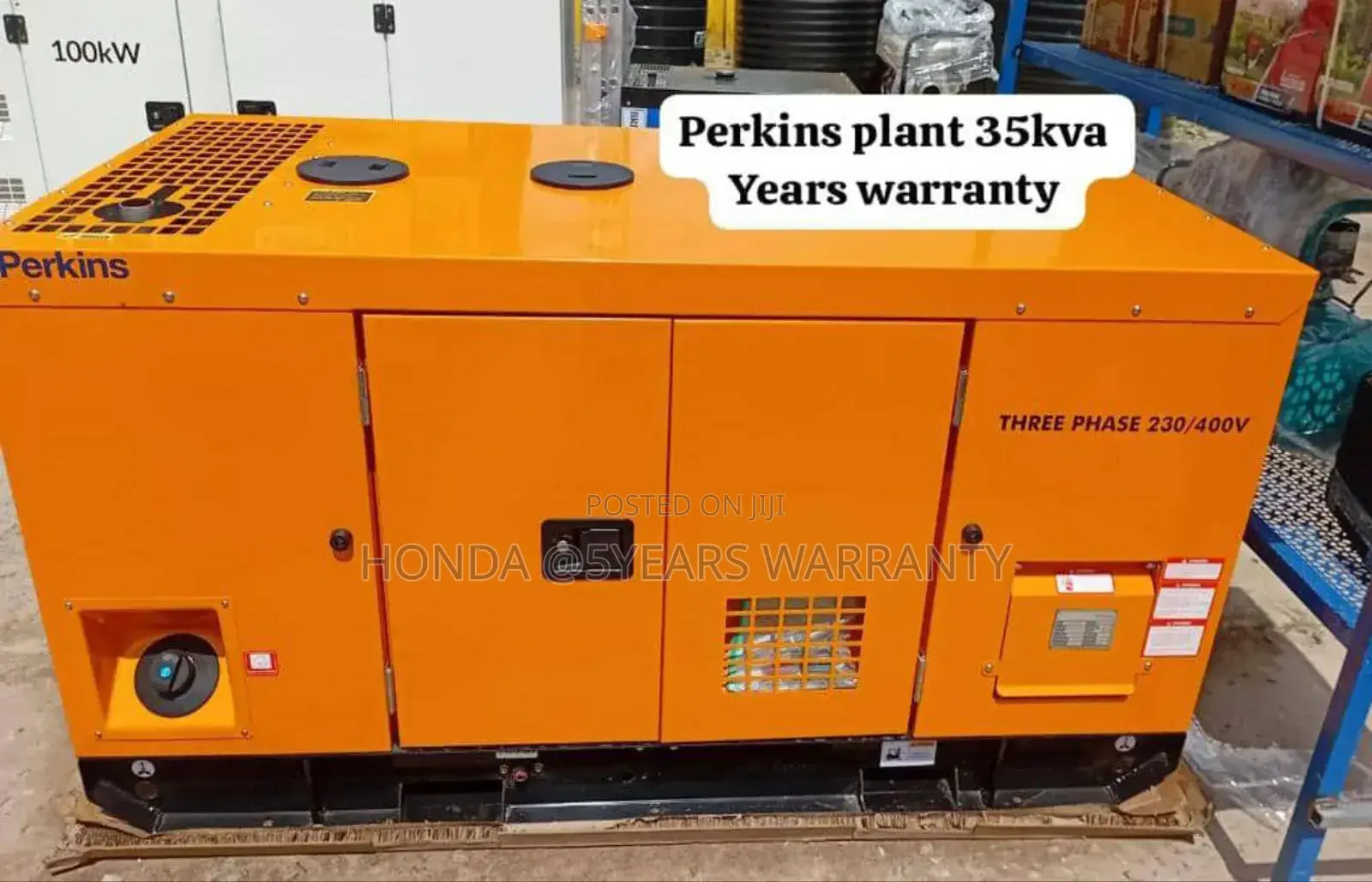 Current of Innovative Perkins 35kva Generator 3phase 35kva