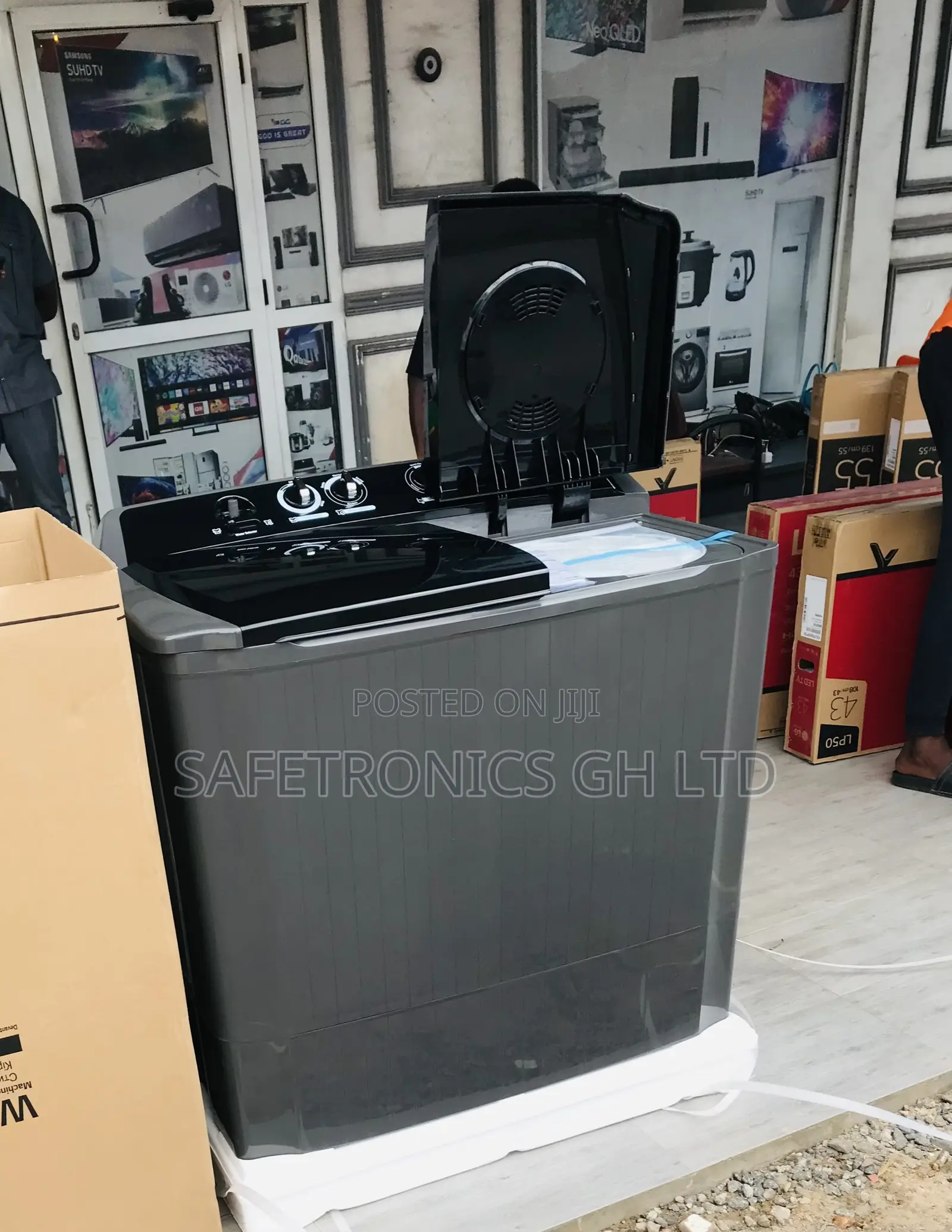 Original 16kg Topload Grey Lg Fullauto Washingmachine