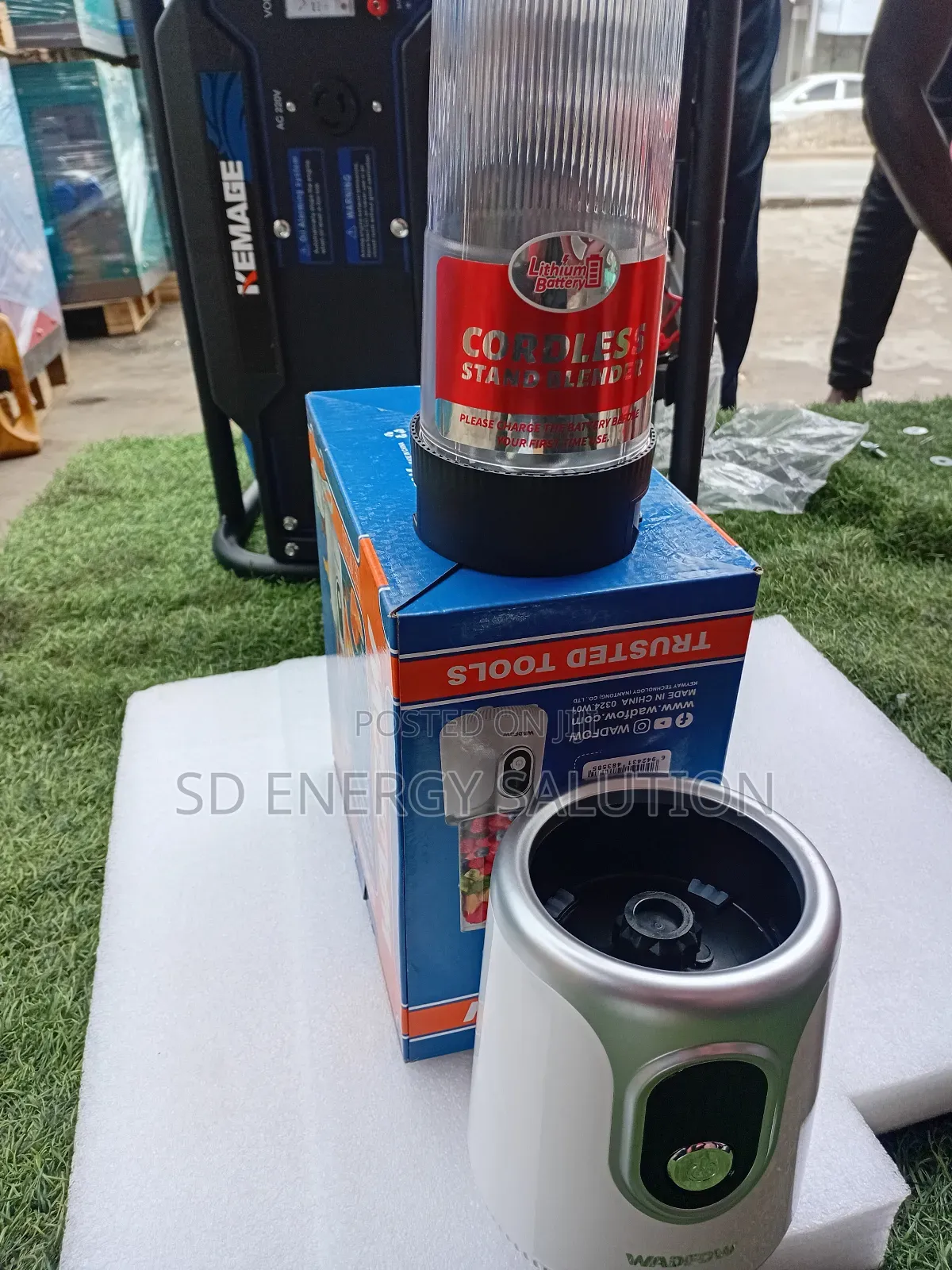 Excellence Wadfow Stainless Steel Blender 500w Cordless