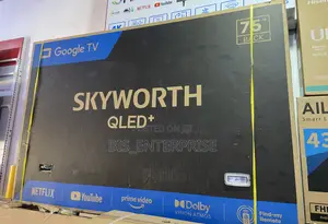 Skyworth 75” Qled+ Google Tv
