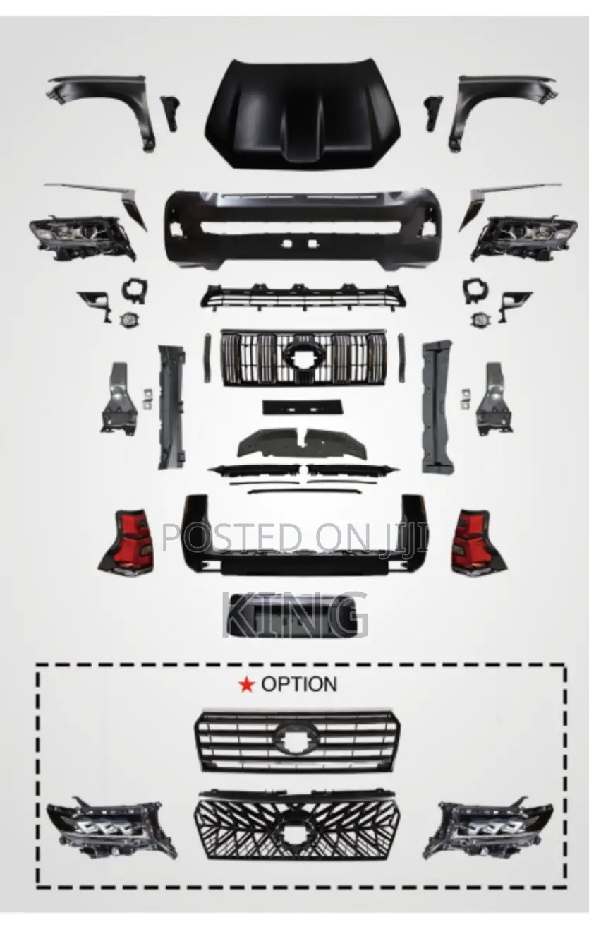 2018-2022 Toyota Landcruiser Prado Body Kit