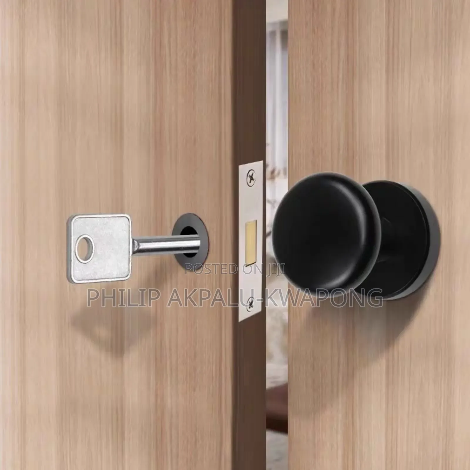 Modern Invisible Bathroom Lock