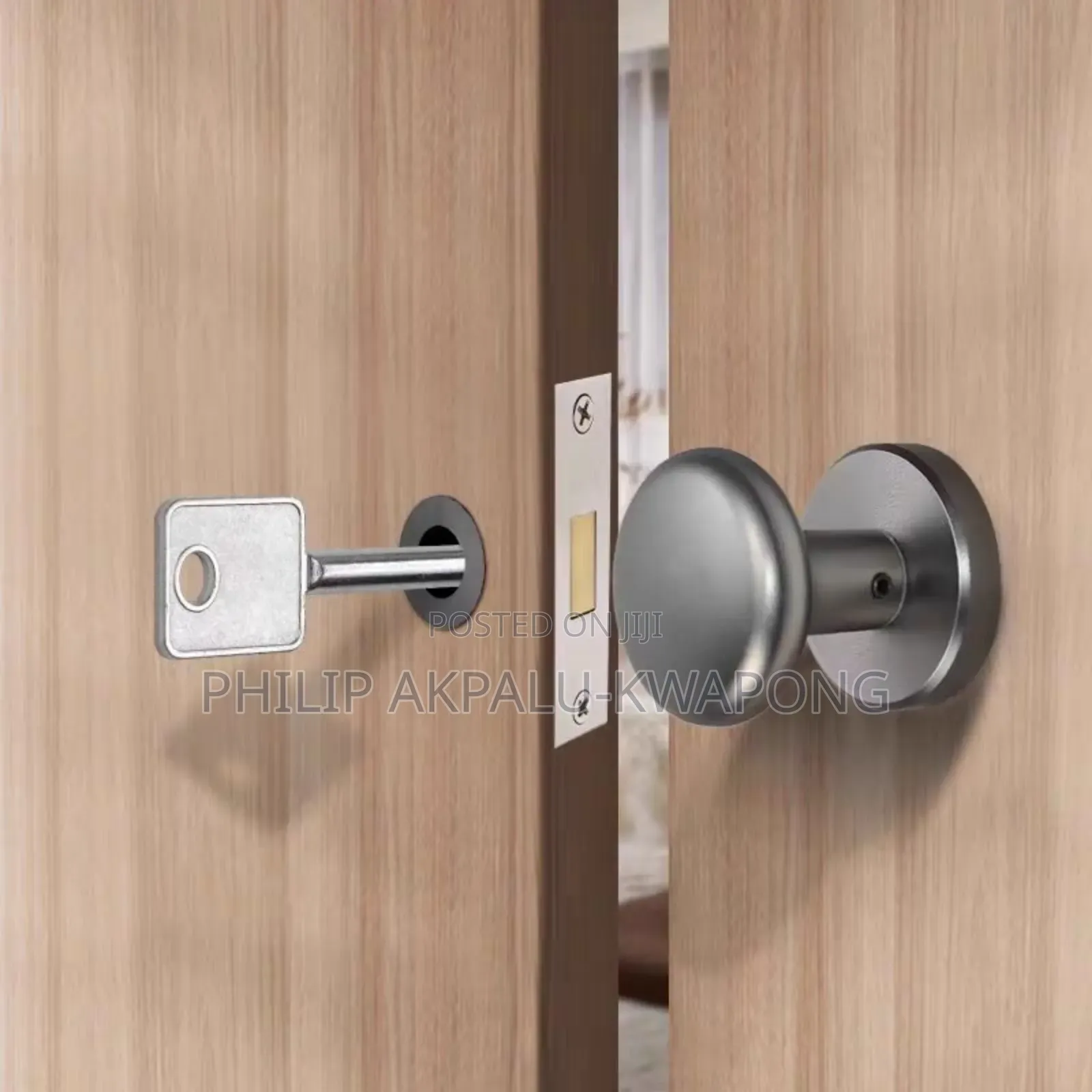 Modern Invisible Bathroom Lock